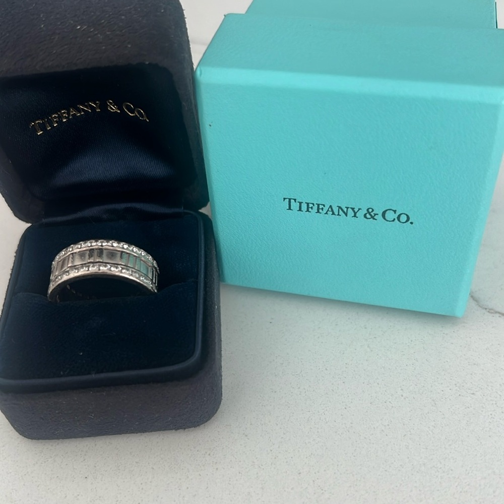 Beautiful pre loved Tiffany diamond band